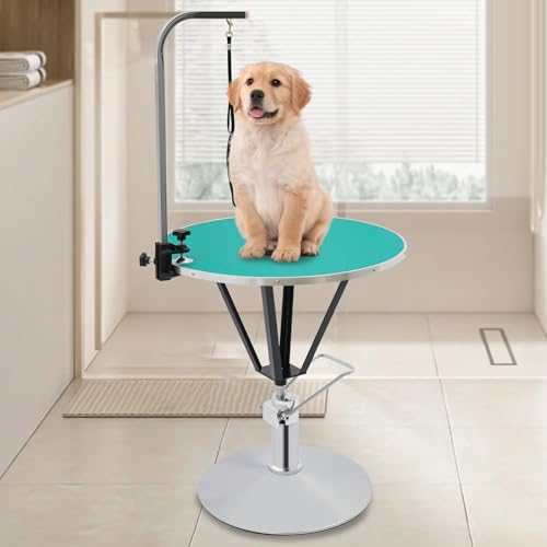 GAOUSD Hydraulischer Hundepflegetisch Tierpflegetisch Trimmtisch Für Hunde Höhenverstellbar 360° Rotierender Desktop Hundefriseur Tisch,Verwendet Zum Föhnen,Trimmen,Verbände Und Trocknen GAOUSD Hydraulischer Hundepflegetisch Tierpflegetisch Trimmtisch Für Hunde Höhenverstellbar 360° Rotierender Desktop Hundefriseur Tisch,Verwendet Zum Föhnen,Trimmen,Verbände Und Trocknen von GAOUSD