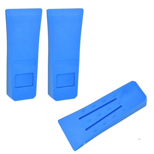 GARDENIX Forstkeil 3 Stück - Hochwertige, rutschfeste Kunststoffkeile 6 Zoll mit Widerhaken in Signalfarbe Blau, Fällkeil - extrem schlagfest und frostbeständig für sicheres Baumfällen GARDENIX Forstkeil 3 Stück - Hochwertige, rutschfeste Kunststoffkeile 6 Zoll mit Widerhaken in Signalfarbe Blau, Fällkeil - extrem schlagfest und frostbeständig für sicheres Baumfällen von GARDENIX