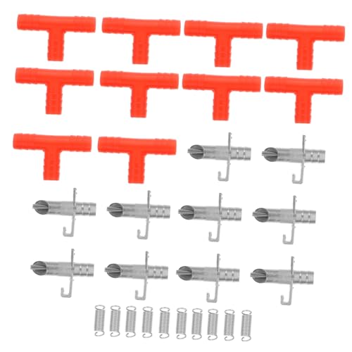 GARIOUANS 10 Sätze Kaninchen Tränke Automatischer Wasserspender mit Design Langlebiges für Kleintiere Installieren und Vielseitig für Käfigbefestigung Geeignet von GARIOUANS