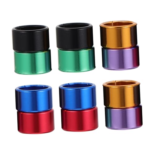 GARIOUANS 12 Stück Bunte Aluminium Tauben Fußringe Clip Beinbänder für Brieftauben Hühner Küken Langlebige Vogel Identifikation Ringe Witterungsbeständig und Leicht GARIOUANS 12 Stück Bunte Aluminium Tauben Fußringe Clip Beinbänder für Brieftauben Hühner Küken Langlebige Vogel Identifikation Ringe Witterungsbeständig und Leicht von GARIOUANS