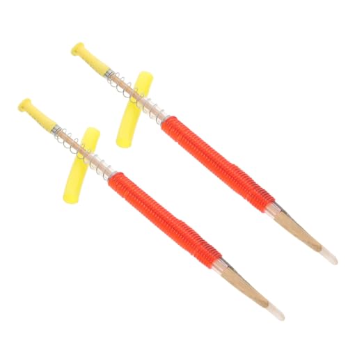 GARIOUANS 2 Stück Bienenzucht Imker Werkzeug Grafting Needle und Worm Moving Tool aus Langlebigem Abs und Rutschfester Griff Praktisches Zubehör für Imker zur Larvenpflege und von GARIOUANS