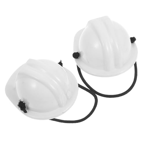 GARIOUANS 2 Stück Sicherheitshelm für Haustiere Babypuppenhüte Kleiner Bauschutzhelm Puppenbaumütze Zubehör für Babypuppen Miniaturhelm für Haustiere Mini-Puppenhelm Hundehelm Plastik Weiß GARIOUANS 2 Stück Sicherheitshelm für Haustiere Babypuppenhüte Kleiner Bauschutzhelm Puppenbaumütze Zubehör für Babypuppen Miniaturhelm für Haustiere Mini-Puppenhelm Hundehelm Plastik Weiß von GARIOUANS