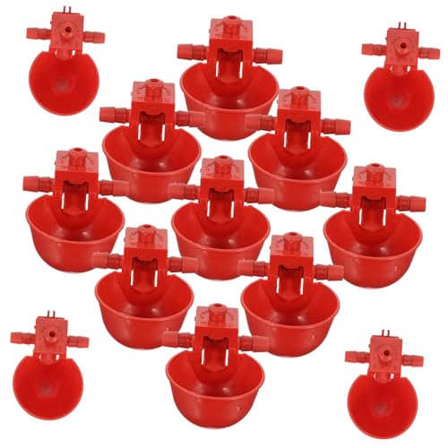 GARIOUANS 30 Stück Teiliges Verstellbarer Automatischer Trinknapf aus Robustem Abs für Hühner Tauben Vögel Geflügeltränke mit Präziser Wasserregulierung Geeignet für Geflügel GARIOUANS 30 Stück Teiliges Verstellbarer Automatischer Trinknapf aus Robustem Abs für Hühner Tauben Vögel Geflügeltränke mit Präziser Wasserregulierung Geeignet für Geflügel von GARIOUANS