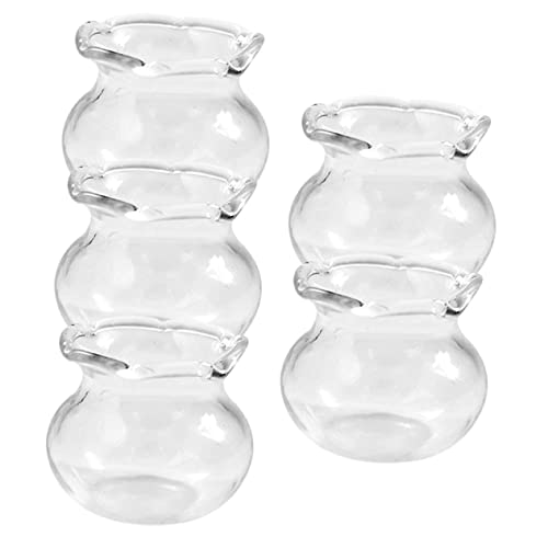 GARIOUANS 5 Stück Fischschalen DIY Puppenhaus Dekoration Mini Aquarium Ornamente für Wohnzimmer für Kreative Szenen und GARIOUANS 5 Stück Fischschalen DIY Puppenhaus Dekoration Mini Aquarium Ornamente für Wohnzimmer für Kreative Szenen und von GARIOUANS