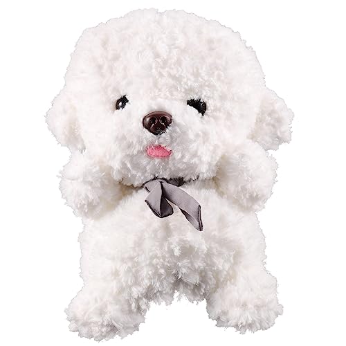 GARIOUANS Adorable Plüschhund Puppe Süßes Realistisches Hundespielzeug für Welpen Kuscheltier für zu Weihnachten Geburtstagen und Feiertagen GARIOUANS Adorable Plüschhund Puppe Süßes Realistisches Hundespielzeug für Welpen Kuscheltier für zu Weihnachten Geburtstagen und Feiertagen von GARIOUANS
