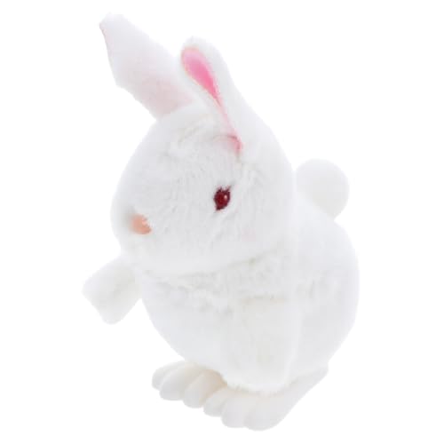 GARIOUANS Aufziehspielzeug Hase Lustiges Plüschspielzeug mit Aufziehmechanismus für Ostergeschenke Springendes Tier Dekorativ und Sicher für Osterkörbe und Partys von GARIOUANS
