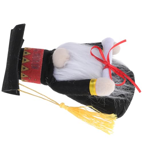 GARIOUANS Doktorhutpuppe Mini Grad Stofftier Abschluss Stofftier Herzlichen Glückwunsch Grad Stoffspielzeug Mädchen Mini Stuffed Graduation Season Toy Kies von GARIOUANS