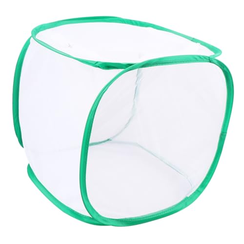 GARIOUANS Faltbarer Insektenkäfig mit Reißverschluss Atmungsaktivem Netz und Doppelt Verstärktem Griff Leichter Schmetterlings Raupenkäfig für Naturerkundung und Insektenbeobachtung von GARIOUANS