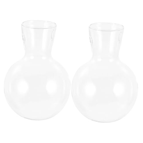 GARIOUANS Hängende Hydrokultur Vase 2 Stück Klarglas Pflanzenhalter Für Tischdeko Borosilikatglas Blumentopf Für Blumenarrangements Dekorative Glasvase Für Hydrokultur Für Innenräume GARIOUANS Hängende Hydrokultur Vase 2 Stück Klarglas Pflanzenhalter Für Tischdeko Borosilikatglas Blumentopf Für Blumenarrangements Dekorative Glasvase Für Hydrokultur Für Innenräume von GARIOUANS