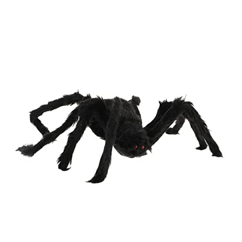 GARIOUANS Halloween Haustierkostüm Spinnenoutfit mit Beinen Schwarzes Pet Cosplay für Hunde Katzen Gruseliges Halloween Zubehör Lustige Tierverkleidung für Party und Fotoshootings von GARIOUANS