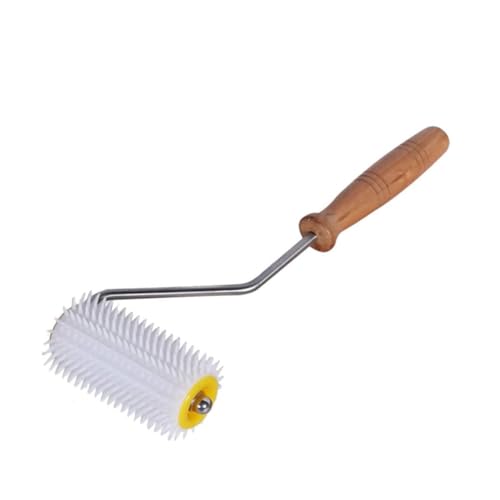 GARIOUANS Plastischer Propolis sammler mit Nadelroller Bienenfreundliches Beekeeping Tool mit Holzgriff Langlebiges Handwerkzeug zum Einfachen Entfernen von Bienenwachs und Honigwaben GARIOUANS Plastischer Propolis sammler mit Nadelroller Bienenfreundliches Beekeeping Tool mit Holzgriff Langlebiges Handwerkzeug zum Einfachen Entfernen von Bienenwachs und Honigwaben von GARIOUANS