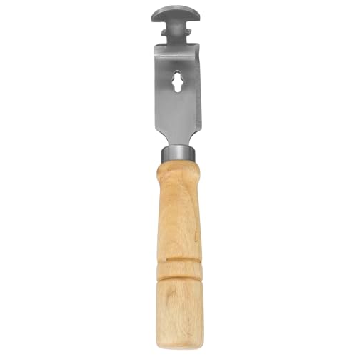 GARIOUANS Professioneller Bienenstock schaber aus Edelstahl mit Holzgriff Langlebiges Reinigungswerkzeug für Imker zur Gründlichen Reinigung von Wabenrahmen und Bienenstöcken Ergonomisch von GARIOUANS