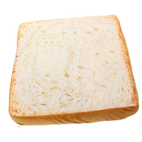 GARIOUANS Weiches Toastbrot Kissen für Haustiere Abnehmbares Waschbares Plüsch Sitzkissen Gemütliche Schlafmatte für Katzen und Kleine Hunde Lustiges Brot Design Bequem und Warm GARIOUANS Weiches Toastbrot Kissen für Haustiere Abnehmbares Waschbares Plüsch Sitzkissen Gemütliche Schlafmatte für Katzen und Kleine Hunde Lustiges Brot Design Bequem und Warm von GARIOUANS