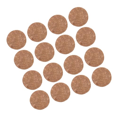 GAROZATION 16 Stück Kokosfasermatten, Kokosnuss Kokosfaser Nestmatten, Brutmatte, Eiernestmatte, Nistunterlagen, Kokosnuss Einlagen Für Pflanzgefäße, Taubenbedarf, Garteneinlage, Kokosmatten von GAROZATION