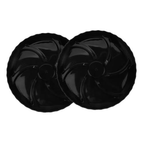 GAROZATION 2 Stück Blumentopf Untersetzer, Kunststoff Pflanzenuntersetzer, Pflanzuntersetzer, Blumentopf Bodenschale, Schalen Für Pflanzen Zum Auffangen Von Wasser, Tropfschalen Für von GAROZATION