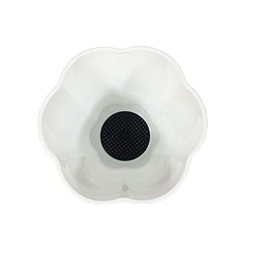 GAROZATION 24stücke Kunststoff Blumentopf-mesh-Pads Durchmesser Drainage-matten Für Luftzirkulation Verhindern Bodenverlust Und Wurzelfäule Wiederverwendbar Und Langlebig von GAROZATION