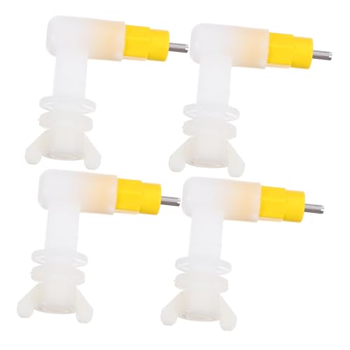 GAROZATION 4 Stück Automatischer Wasserspender für Geflügel Teiliges mit Nippeltränke für Küken Wachteln und Kleine Vögel zu Installieren und Auslaufsicher für Hydratation von Jungtieren GAROZATION 4 Stück Automatischer Wasserspender für Geflügel Teiliges mit Nippeltränke für Küken Wachteln und Kleine Vögel zu Installieren und Auslaufsicher für Hydratation von Jungtieren von GAROZATION