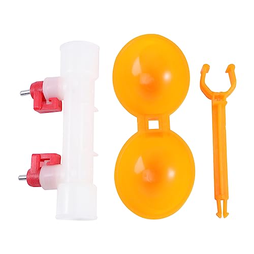 GAROZATION Hühnertrinkbecher Automatische Wasserspender Doppel Hängeschale Für Hühner Wasserfütterung Ideal Für Geflügelhaltung Hühnertränke Praktisches Trinksystem GAROZATION Hühnertrinkbecher Automatische Wasserspender Doppel Hängeschale Für Hühner Wasserfütterung Ideal Für Geflügelhaltung Hühnertränke Praktisches Trinksystem von GAROZATION