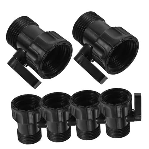 GAROZATION 6 Teiliges Schlauchabsperrventil, Schlauch Reparaturset, Schlauchabsperrventil, Wasserhahnverlängerung, Kugelhahn, Flexibles Gartenschlauch Reparaturset, Gartenschlauch von GAROZATION