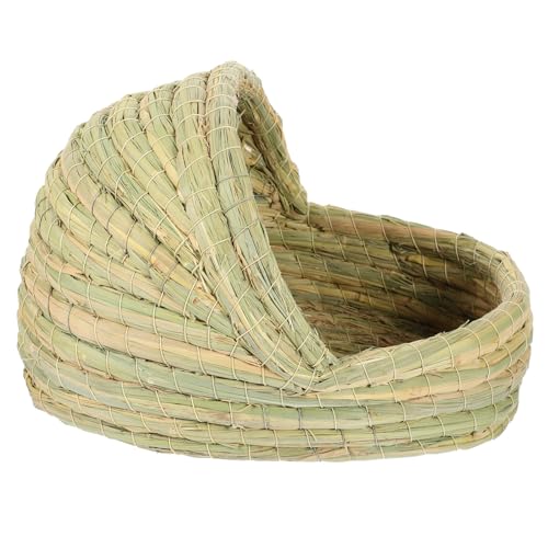 GAROZATION Geflochtener Hühnerstall Aus Natürlichem Strohmaterial Nest Für Kleintiere Legehaus Für Haustiere Geeignet Für Hühner Und Kleine Tiere Bietet Warme Und Geschützte Umgebung GAROZATION Geflochtener Hühnerstall Aus Natürlichem Strohmaterial Nest Für Kleintiere Legehaus Für Haustiere Geeignet Für Hühner Und Kleine Tiere Bietet Warme Und Geschützte Umgebung von GAROZATION