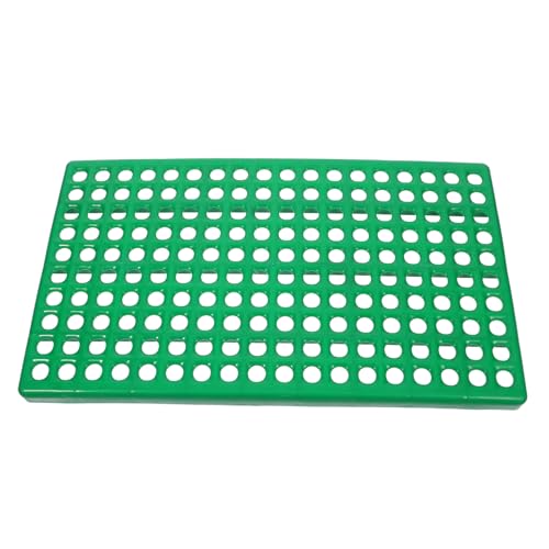 GAROZATION Kaninchenkäfig Matte Leckplatte Bodenmatte Für Kaninchenkäfige Anti-Biss Einfach Zu Reinigen Aus Kunststoff Geeignet Für Innenräume Grün von GAROZATION