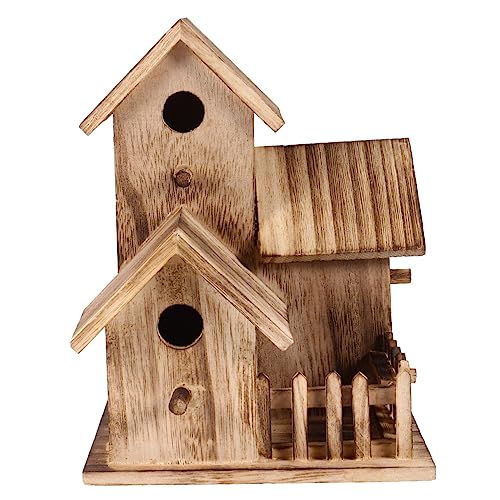 GAROZATION Vogelnest aus Holz -Bausatz Vogelkunst Vogelhäuschen Bausatz Gartendekoration Holzvogelkiste GAROZATION Vogelnest aus Holz -Bausatz Vogelkunst Vogelhäuschen Bausatz Gartendekoration Holzvogelkiste von GAROZATION