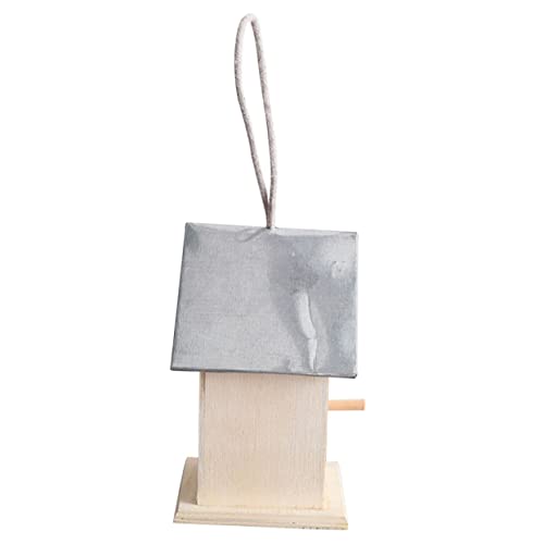 GAROZATION Vogelhaus Für Draußen, Haustier Kunstschmuck, Vogelnester Für Den Garten Im Freien, Vogelhaus, Holz, Vogelnest, Vogelheim, Haustier, Vogelnest, Gartendekoration, Vogelbedarf, von GAROZATION