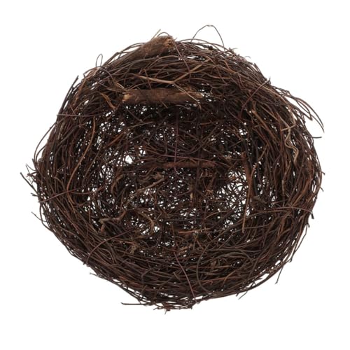 GAROZATION Handgefertigtes Vogel-Nest Ornament Aus Rattan Dekoration Für Ostern Garten Und Party Großer Stilvoller Nistprop Für Rustikalen Charme GAROZATION Handgefertigtes Vogel-Nest Ornament Aus Rattan Dekoration Für Ostern Garten Und Party Großer Stilvoller Nistprop Für Rustikalen Charme von GAROZATION