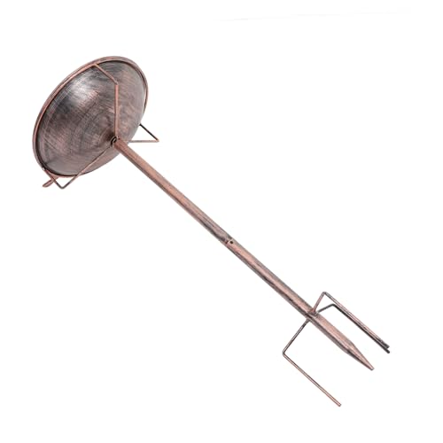 GAROZATION Metal Vogelbad Mit Standfuß Für Garten Wetterfeste Vogeltränke Und Futterstelle Aus Robustem Metall Für Wildvögel Dekoratives Gartenzubehör Für Vögel Antikbraun GAROZATION Metal Vogelbad Mit Standfuß Für Garten Wetterfeste Vogeltränke Und Futterstelle Aus Robustem Metall Für Wildvögel Dekoratives Gartenzubehör Für Vögel Antikbraun von GAROZATION