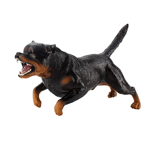 GARVALON 1stück Rottweiler Hund Modell Spielzeug Aus Adorable Tierfigur Für Junge Mädchen Und Dekoration Lehre Über Hunde Detailgetreue Nachbildung Für Zuhause Oder Büro GARVALON 1stück Rottweiler Hund Modell Spielzeug Aus Adorable Tierfigur Für Junge Mädchen Und Dekoration Lehre Über Hunde Detailgetreue Nachbildung Für Zuhause Oder Büro von GARVALON