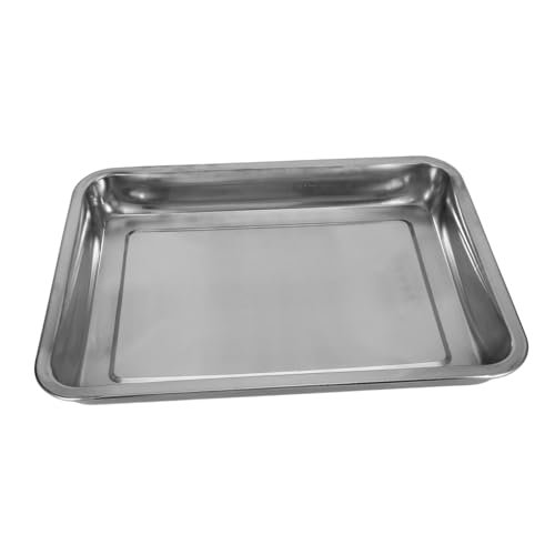 GARVALON Edelstahl Vogelbadewanne Rostfrei Robust Vielseitig für Papageien Wellensittiche Tauben Baden Duschen Langlebig Pflegeleicht von GARVALON