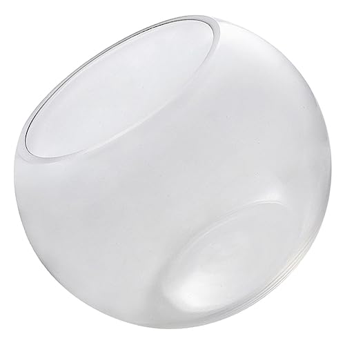 GARVALON Kleines Rundes Glas Aquarium Für Schreibtisch Kleines Fischglas Mit Hoher Transparenz Langlebiges Fischglasbecken GARVALON Kleines Rundes Glas Aquarium Für Schreibtisch Kleines Fischglas Mit Hoher Transparenz Langlebiges Fischglasbecken von GARVALON