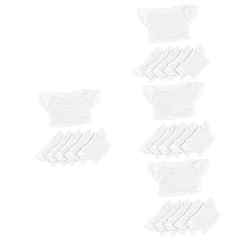 GARVALON Stück Bärenkostüm Puppenkostümzubehör Puppenkostümzubehör Bärenpuppenkleidung Bärenpullover Stofftier Outfit Bären Sweatshirt Stofftierkostüm Weiße Baumwolle GARVALON Stück Bärenkostüm Puppenkostümzubehör Puppenkostümzubehör Bärenpuppenkleidung Bärenpullover Stofftier Outfit Bären Sweatshirt Stofftierkostüm Weiße Baumwolle von GARVALON
