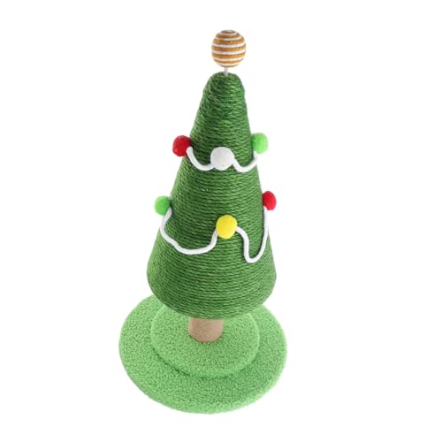 GARVALON Weihnachtlicher Katzen Kratzbaum Hoch Vertikaler Sisal Kratzpfosten Stabiler Weihnachtsbaum Kratzbaum für Mehrkatzenhaushalte Fördert Kletter und Kratzaktivitäten GARVALON Weihnachtlicher Katzen Kratzbaum Hoch Vertikaler Sisal Kratzpfosten Stabiler Weihnachtsbaum Kratzbaum für Mehrkatzenhaushalte Fördert Kletter und Kratzaktivitäten von GARVALON