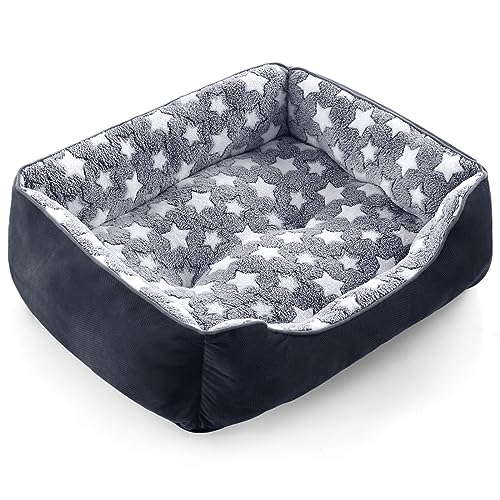 GASUR Rechteckiges Hundebett für große Hunde, gemütliches, waschbares Bett, orthopädisches Hundesofa, Haustier-Kuschelbett, rutschfeste Unterseite, weich, beruhigend, schlafend, wärmendes Welpenbett GASUR Rechteckiges Hundebett für große Hunde, gemütliches, waschbares Bett, orthopädisches Hundesofa, Haustier-Kuschelbett, rutschfeste Unterseite, weich, beruhigend, schlafend, wärmendes Welpenbett von GASUR