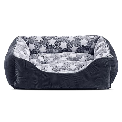 GASUR Rechteckiges Hundebett für große Hunde, gemütliches, waschbares Bett, orthopädisches Hundesofa, strapazierfähig, kuschelig, rutschfeste Unterseite, weich, beruhigend, wärmend, Welpenbett (76,2 x GASUR Rechteckiges Hundebett für große Hunde, gemütliches, waschbares Bett, orthopädisches Hundesofa, strapazierfähig, kuschelig, rutschfeste Unterseite, weich, beruhigend, wärmend, Welpenbett (76,2 x von GASUR
