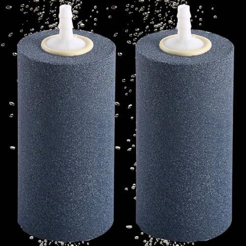 2 Stück Luftstein für Aquarium, 10 cm Großer Luftblasen Diffusor Airstones, 4mm / 6mm Schlauch Anschließbar, Aquarium Sprudelstein, Sauerstoffstein Sprudler für Teich und Aquarium Fischbecken 2 Stück Luftstein für Aquarium, 10 cm Großer Luftblasen Diffusor Airstones, 4mm / 6mm Schlauch Anschließbar, Aquarium Sprudelstein, Sauerstoffstein Sprudler für Teich und Aquarium Fischbecken von GBKDQQ