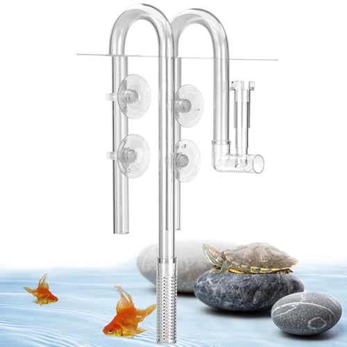 GBKDQQ Aquarium Einlauf Auslauf, Lily Pipe, Aquarium Filtratrohr mit 4 Leistungsstarken Saugnäpfen für Aquarium-Pflanzen 12/16 mm und Marinefilter GBKDQQ Aquarium Einlauf Auslauf, Lily Pipe, Aquarium Filtratrohr mit 4 Leistungsstarken Saugnäpfen für Aquarium-Pflanzen 12/16 mm und Marinefilter von GBKDQQ