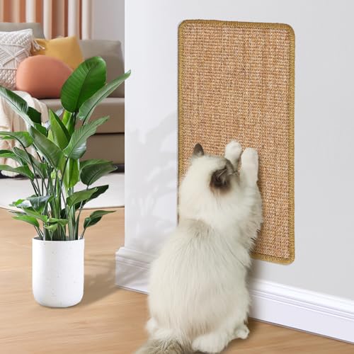 GBLAVM Kratzmatte Katze Sisal, Kratzbretter Katze 30x60cm,kratzpappe für Katzen,kratzbretter Katze,kratzbretter Katze an Wand/Sofa/Bett,kratzmöbel schutzung,cat Scratcher(1 Stück) GBLAVM Kratzmatte Katze Sisal, Kratzbretter Katze 30x60cm,kratzpappe für Katzen,kratzbretter Katze,kratzbretter Katze an Wand/Sofa/Bett,kratzmöbel schutzung,cat Scratcher(1 Stück) von GBLAVM