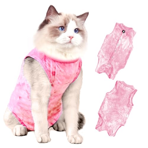 Katzen-Chirurgie-Genesungsanzug, Katzen-Einteiler für Katzen nach Operationen, Anti-Leck-Wunden, Katzen-Outfit, E-Halsband, Alternative für Katzen, Spay Recovery Suit Damen und Herren, Katzen-Chirurgie-Genesungsanzug, Katzen-Einteiler für Katzen nach Operationen, Anti-Leck-Wunden, Katzen-Outfit, E-Halsband, Alternative für Katzen, Spay Recovery Suit Damen und Herren, von GCVOPTON