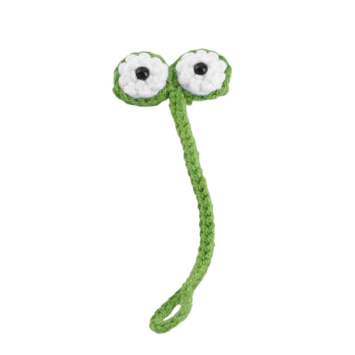 [GUFUN] Bunter Häkel-Frosch, Bekleidungszubehör, auffällig, gehäkelter Frosch, zarte Haarverzierung für Mode-Liebhaber von GDFHYJN(グフン)