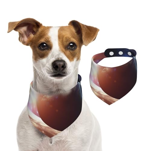 Sommerhalstücher für Hunde, Planeten im Weltraum, Hintergrund, Hundehalstücher, waschbar, verstellbar, Dreieckstuch Lätzchen für mittelgroße und große Hunde, Welpen und Katzen, klein Sommerhalstücher für Hunde, Planeten im Weltraum, Hintergrund, Hundehalstücher, waschbar, verstellbar, Dreieckstuch Lätzchen für mittelgroße und große Hunde, Welpen und Katzen, klein von GDSHJKLW