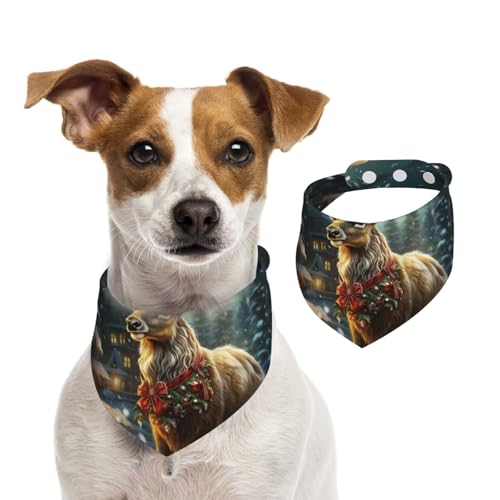 Sommerhalstücher für Hunde, Rentier, Hundehalstücher, waschbar, verstellbar, dreieckig, niedlich, für mittelgroße und große Hunde, Welpen und Katzen, klein Sommerhalstücher für Hunde, Rentier, Hundehalstücher, waschbar, verstellbar, dreieckig, niedlich, für mittelgroße und große Hunde, Welpen und Katzen, klein von GDSHJKLW