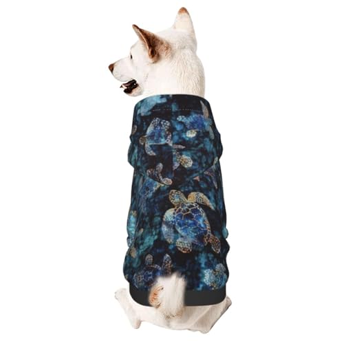 Hundepullover mit Meeresschildkröte, warm und leicht, weiche Textur, einfach zu tragen Hundepullover mit Meeresschildkröte, warm und leicht, weiche Textur, einfach zu tragen von GDSOPHLK