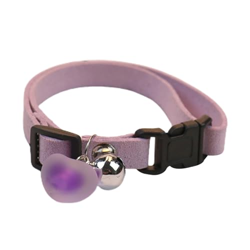 Basic Hundehalsbänder, Haustierhalsband mit Plüschherz, Hundehalsbänder mit Glockenkragen, leichte Katzenhalsbänder, reflektierendes Katzenhalsband mit Glocke, Halsband für Katzen Basic Hundehalsbänder, Haustierhalsband mit Plüschherz, Hundehalsbänder mit Glockenkragen, leichte Katzenhalsbänder, reflektierendes Katzenhalsband mit Glocke, Halsband für Katzen von GEDOX