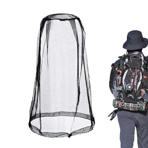 Fliegenschutzhut, Eimerhüte mit Netzschleier, Netznetz für Fliegenkopf, Fliegenschutzhut, atmungsaktives Netzgewebe für Fliegenkopf, Schutzhut von GEDOX