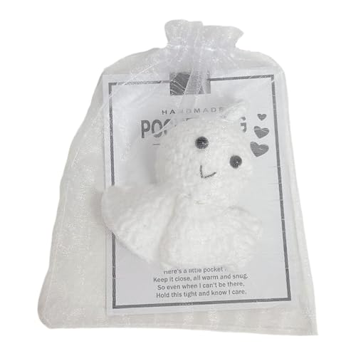 Häkel-Panda, Plüsch-Panda, Plüschtier, liebenswerter handgemachter gehäkelter Panda, Plüschtier, sitzender Panda-Teddybär, Plüschtier, Geschenk für von GEDOX