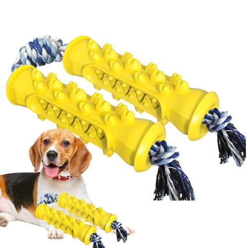 Quietschendes Hundespielzeug für aggressive Kauer, quietschendes Spielzeug für Hunde, Kauspielzeug für Zahnen, quietschendes Gummispielzeug, Bereicherungsspielzeug für Hunde von GEDOX