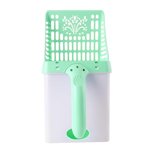 Scoopers Katzentoilette – Katzenstreu-Schaufel-Set – Rutschfester, Großer Mund-Design-Haken Ausgestatteter Streuschaufel | Effiziente Reinigungswerkzeuge, Bequemer Griff, Multifunktionale Katzenbox-Zu Scoopers Katzentoilette – Katzenstreu-Schaufel-Set – Rutschfester, Großer Mund-Design-Haken Ausgestatteter Streuschaufel | Effiziente Reinigungswerkzeuge, Bequemer Griff, Multifunktionale Katzenbox-Zu von GEDOX