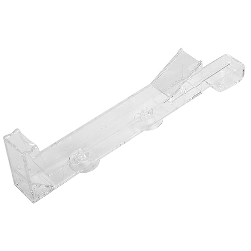 Fischzufuhrrohr, Acryltransparente Aquarium -Garnelen -Fütterungsrohr Automatischer Fischfutter für Aquarium Fischfutterröhrchen Fischtank -Garnelen -Feederplatte für Garnelenfische (L) von GEERYZHE